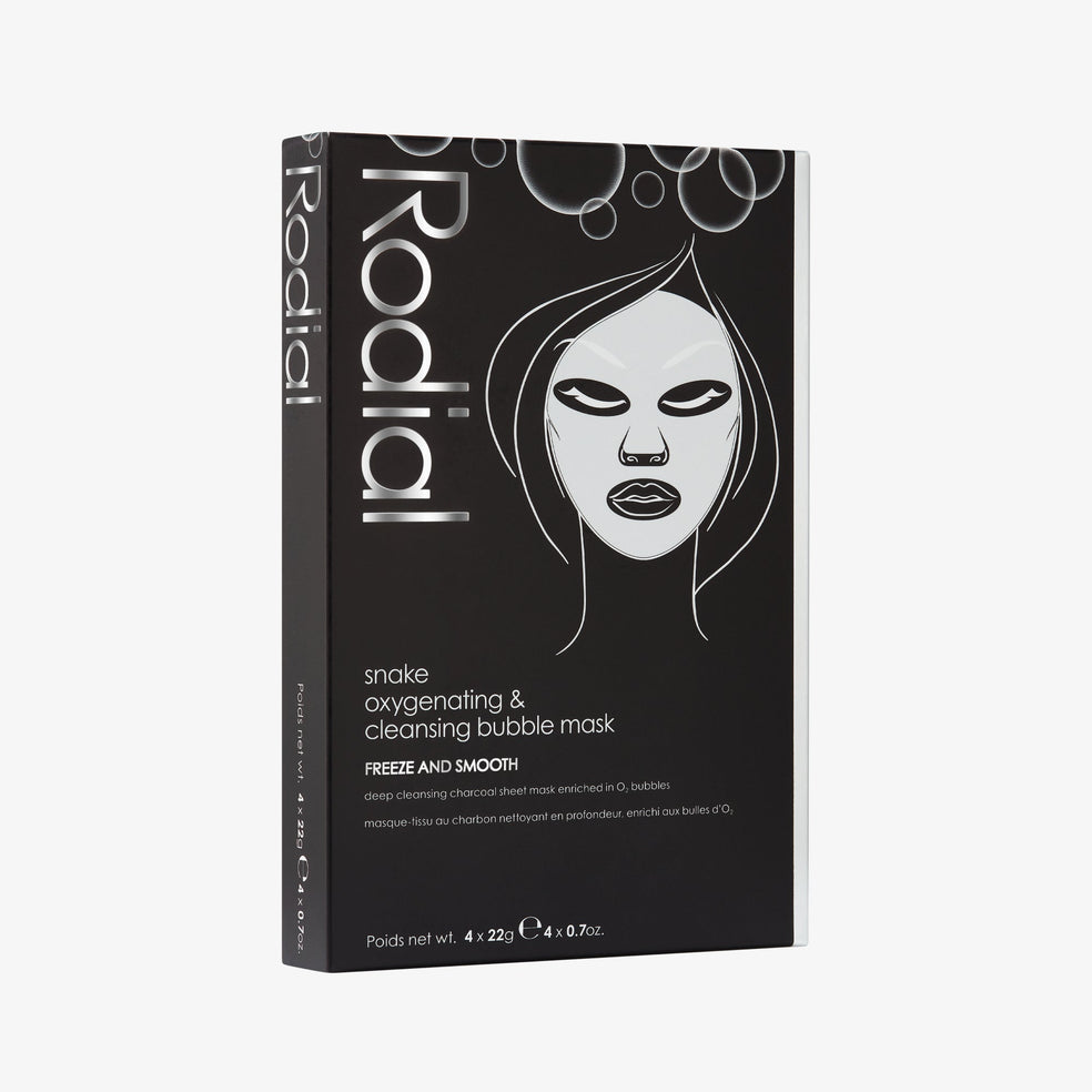 Maschera in tessuto con bolle di ossigeno Snake (scatola da 4)