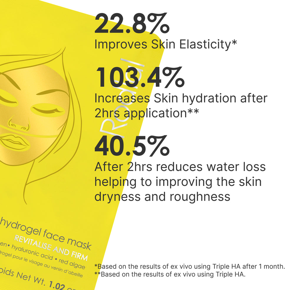 Μάσκα προσώπου με υδρογέλη με δηλητήριο μέλισσας - Κουτί 4