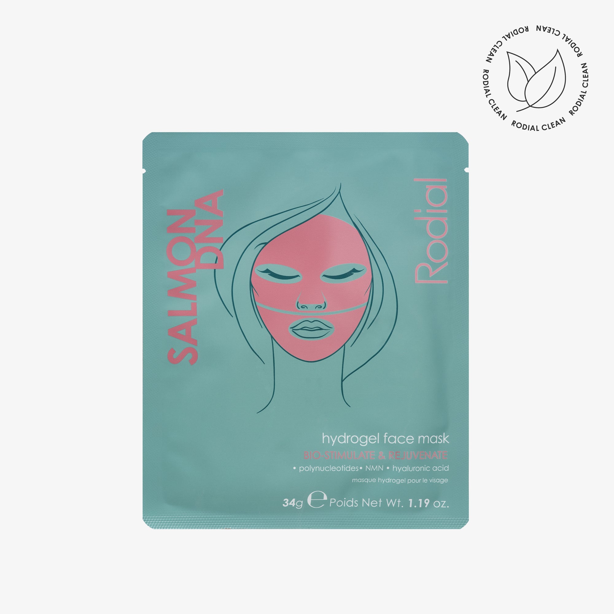 Salmon DNA Hydrogel Face Mask