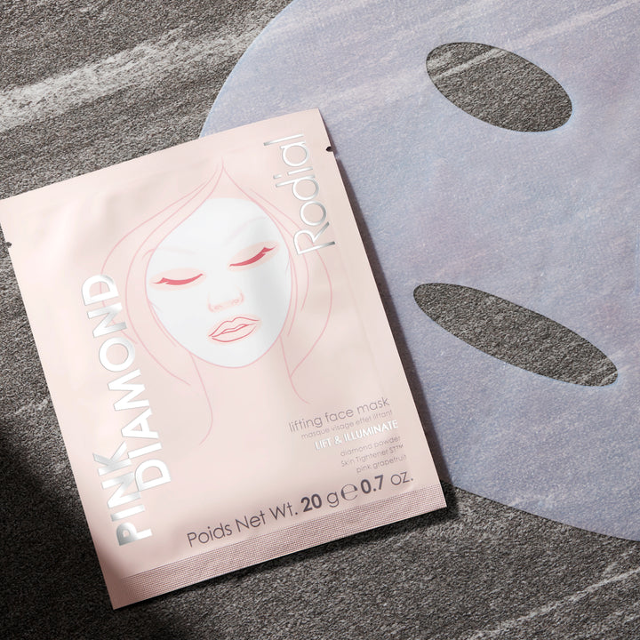 Ροζ Diamond Lifting Face Mask (Κουτί 4)