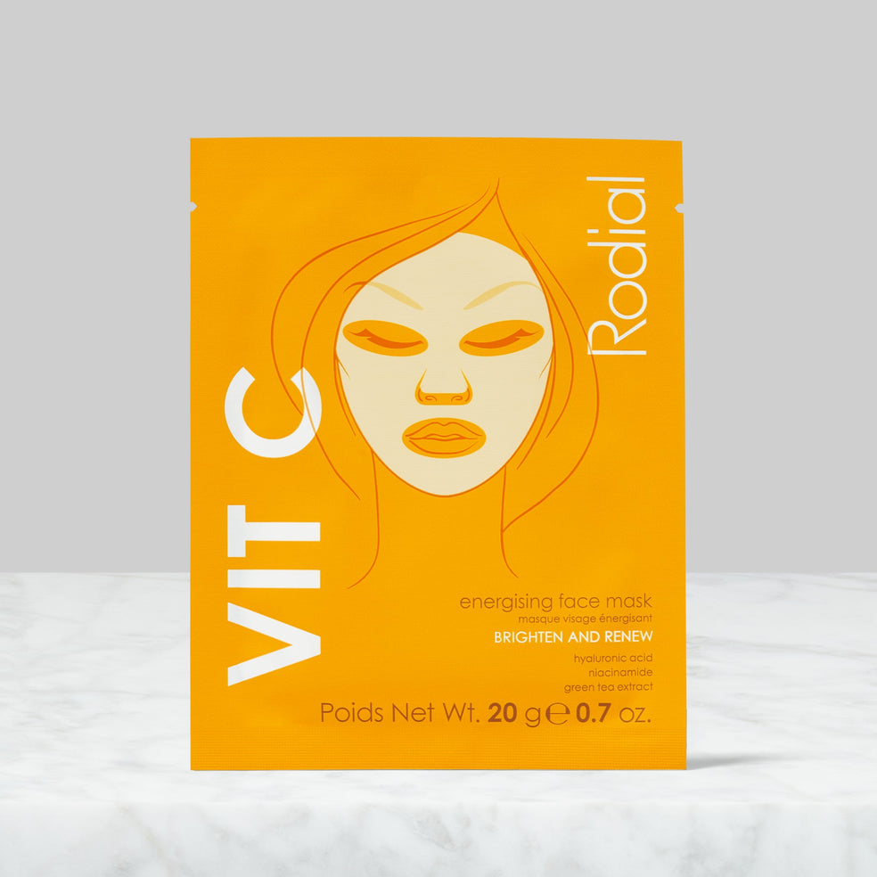 Maschera in tessuto energizzante Vit C Bustina individuale